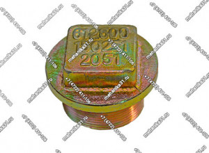 Болт сливной 612600150251 WD615, WD10