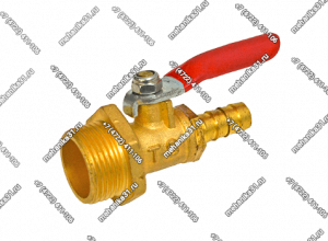 Кран ручной слива воды (кран ресивера) SDLG 933, 936, 952H, 953, 956